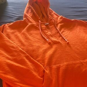 Old Navy Bright Orange Men's Hoodie